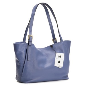 Geanta dama piele naturala DiAmanti Imola Violet Very Peri